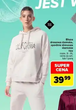 Carrefour Bluza dresowa damska TEX oferta