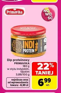 Carrefour Dip proteinowy Primavika w stylu tajskim oferta