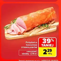 Carrefour Polędwica łososiowa Stanisławów oferta