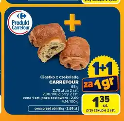 Carrefour Ciastko z czekoladą Carrefour oferta