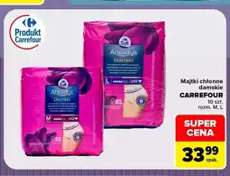 Carrefour Majtki chłonne damskie M Carrefour oferta