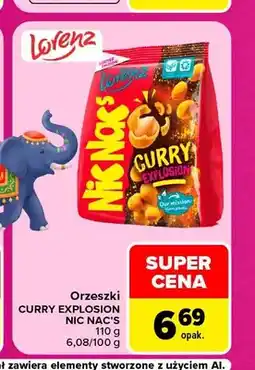 Carrefour Orzeszki Curry Explosion Nic Nac's oferta