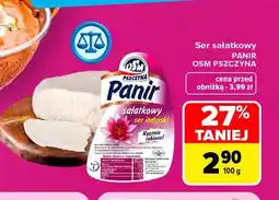 Carrefour Ser sałatkowy Panir OSM Pszczyna oferta