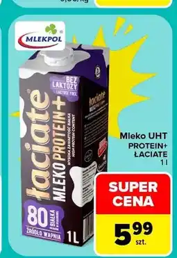 Carrefour Mleko UHT Protein+ Łaciate oferta
