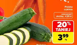 Carrefour Cukinia polska oferta