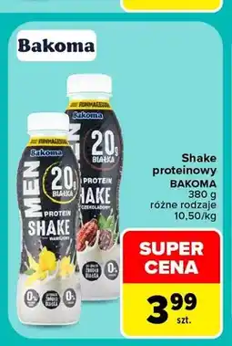 Carrefour Shake proteinowy waniliowy Bakoma Men oferta