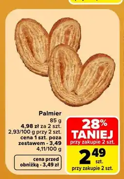 Carrefour Ciastko Palmier oferta