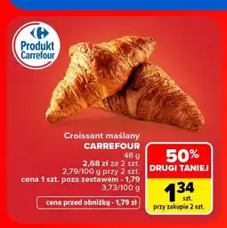 Carrefour Croissant maślany Carrefour oferta