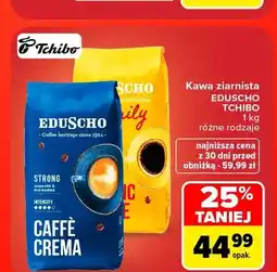 Carrefour Kawa ziarnista Eduscho Tchibo Family oferta