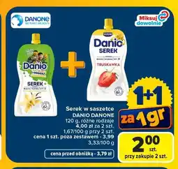 Carrefour Serek w saszetce Danio Danone oferta