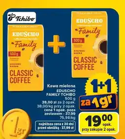 Carrefour Kawa mielona Eduscho Family Tchibo oferta