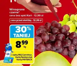 Carrefour Winogrona czarne oferta