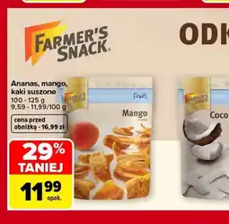 Carrefour Ananas suszony Farmer's Snack oferta