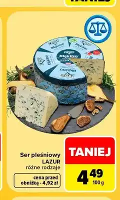 Carrefour Ser pleśniowy Lazur oferta