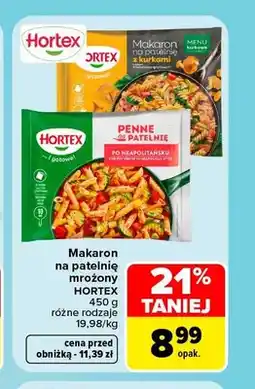 Carrefour Makaron na patelnię mrożony Hortex oferta