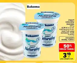 Carrefour Jogurt naturalny Bakoma oferta