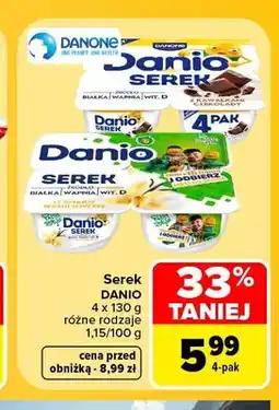 Carrefour Serek Danio 4-pak oferta