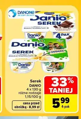 Carrefour Serek Danio 4-pak oferta