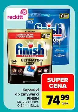 Carrefour Kapsułki do zmywarki Finish oferta