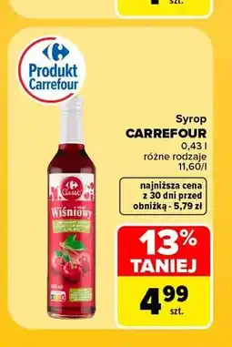 Carrefour Syrop Carrefour oferta