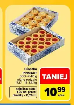 Carrefour Ciastka Primart oferta