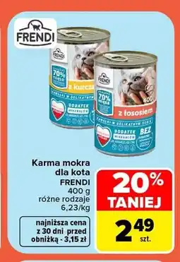 Carrefour Karma mokra dla kota Frendi oferta