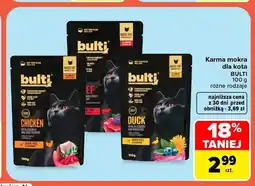 Carrefour Karma mokra dla kota Bulti oferta
