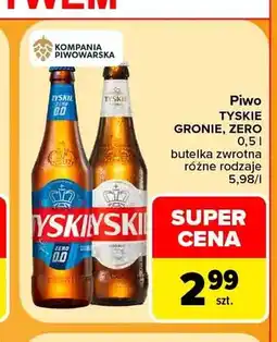 Carrefour Piwo Tyskie Gronie oferta