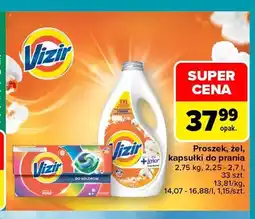 Carrefour Proszek, żel, kapsułki do prania Vizir oferta