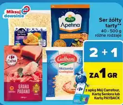 Carrefour Ser żółty tarty oferta