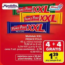 Carrefour Wafelek Prince Polo XXL oferta