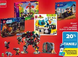 Carrefour Klocki LEGO CITY, FRIENDS, DUPLO, STAR WARS oferta