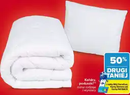 Carrefour Kołdry, poduszki oferta