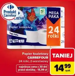 Carrefour Papier toaletowy CARREFOUR oferta
