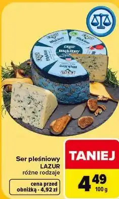 Carrefour Ser pleśniowy Lazur oferta