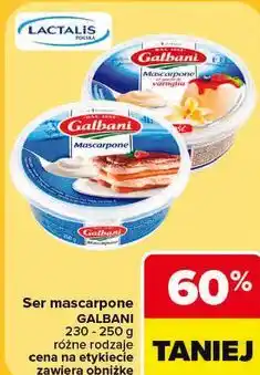 Carrefour Ser mascarpone GALBANI oferta
