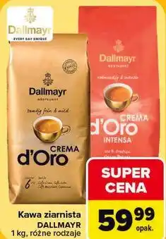 Carrefour Kawa ziarnista Dallmayr d'Oro oferta
