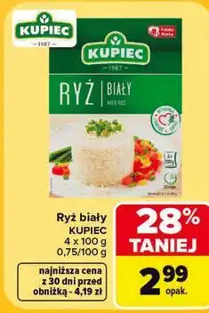 Carrefour Ryż biały KUPIEC oferta