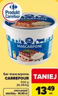 Carrefour Ser mascarpone Carrefour oferta