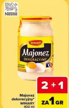 Carrefour Majonez dekoracyjny Winiary oferta