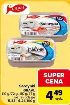 Carrefour Sardynki GRAAL oferta