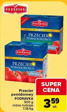 Carrefour Przecier pomidorowy Podravka oferta