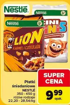Carrefour Płatki śniadaniowe Nestlé oferta