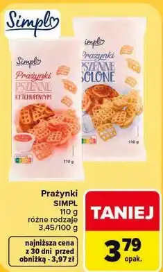 Carrefour Prażynki Simpl oferta