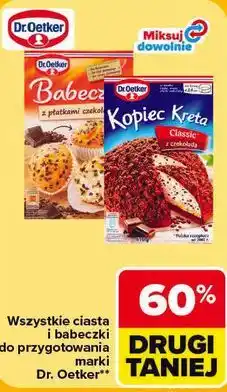 Carrefour Wszystkie ciasta i babeczki do przygotowania marki Dr. Oetker oferta