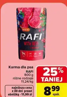 Carrefour Karma dla psa RAFI oferta