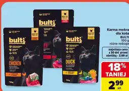 Carrefour Karma mokra dla kota BULTI oferta