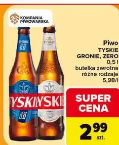 Carrefour Piwo Tyskie Gronie, Zero oferta