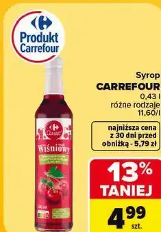 Carrefour Syrop Carrefour oferta
