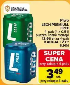 Carrefour Piwo Lech Premium, Free oferta